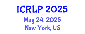 International Conference on Refugee Law and Policy (ICRLP) May 24, 2025 - New York, United States