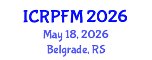International Conference on Refugee Protection and Forced Migration (ICRPFM) May 18, 2026 - Belgrade, Serbia International Conference on Refugee Protection and Forced Migration (ICRPFM) May 18, 2026 - Belgrade, Serbia