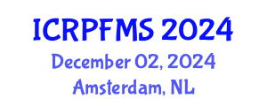 International Conference on Refugee Protection and Forced Migration Studies (ICRPFMS) December 02, 2024 - Amsterdam, Netherlands