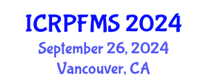 International Conference on Refugee Protection and Forced Migration Studies (ICRPFMS) September 26, 2024 - Vancouver, Canada