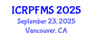 International Conference on Refugee Protection and Forced Migration Studies (ICRPFMS) September 23, 2025 - Vancouver, Canada
