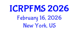 International Conference on Refugee Protection and Forced Migration Studies (ICRPFMS) February 16, 2026 - New York, United States International Conference on Refugee Protection and Forced Migration Studies (ICRPFMS) February 16, 2026 - New York, United States