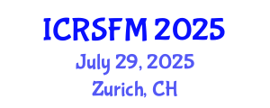 International Conference on Refugee Studies and Forced Migration (ICRSFM) July 29, 2025 - Zurich, Switzerland