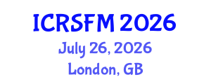 International Conference on Refugee Studies and Forced Migration (ICRSFM) July 26, 2026 - London, United Kingdom