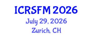 International Conference on Refugee Studies and Forced Migration (ICRSFM) July 29, 2026 - Zurich, Switzerland