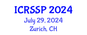 International Conference on Refugee Studies and Social Problems (ICRSSP) July 29, 2024 - Zurich, Switzerland