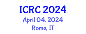 International Conference on Regional Climate (ICRC) April 04, 2024 - Rome, Italy