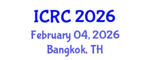 International Conference on Regional Climate (ICRC) February 04, 2026 - Bangkok, Thailand