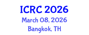 International Conference on Regional Climate (ICRC) March 08, 2026 - Bangkok, Thailand
