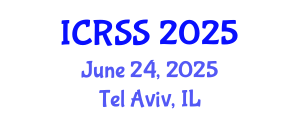 International Conference on Reliability and Structural Safety (ICRSS) June 24, 2025 - Tel Aviv, Israel