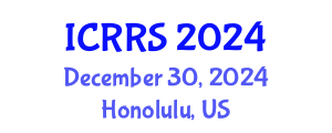 International Conference on Religion and Religious Studies (ICRRS) December 30, 2024 - Honolulu, United States