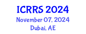 International Conference on Religion and Religious Studies (ICRRS) November 07, 2024 - Dubai, United Arab Emirates