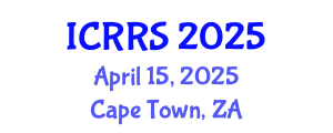 International Conference on Religion and Religious Studies (ICRRS) April 15, 2025 - Cape Town, South Africa