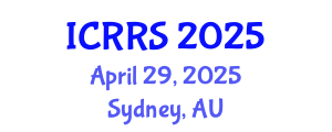International Conference on Religion and Religious Studies (ICRRS) April 29, 2025 - Sydney, Australia