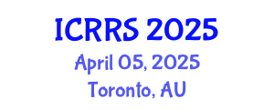 International Conference on Religion and Religious Studies (ICRRS) April 05, 2025 - Toronto, Australia