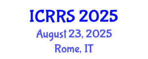 International Conference on Religion and Religious Studies (ICRRS) August 23, 2025 - Rome, Italy