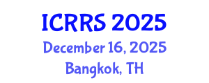 International Conference on Religion and Religious Studies (ICRRS) December 16, 2025 - Bangkok, Thailand