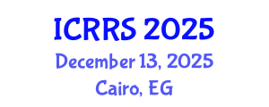 International Conference on Religion and Religious Studies (ICRRS) December 13, 2025 - Cairo, Egypt