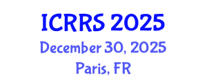 International Conference on Religion and Religious Studies (ICRRS) December 30, 2025 - Paris, France