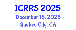 International Conference on Religion and Religious Studies (ICRRS) December 16, 2025 - Quebec City, Canada