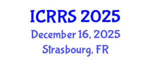 International Conference on Religion and Religious Studies (ICRRS) December 16, 2025 - Strasbourg, France