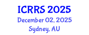 International Conference on Religion and Religious Studies (ICRRS) December 02, 2025 - Sydney, Australia