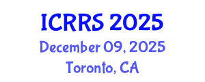 International Conference on Religion and Religious Studies (ICRRS) December 09, 2025 - Toronto, Canada