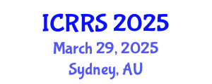International Conference on Religion and Religious Studies (ICRRS) March 29, 2025 - Sydney, Australia