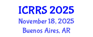 International Conference on Religion and Religious Studies (ICRRS) November 18, 2025 - Buenos Aires, Argentina
