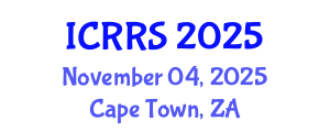 International Conference on Religion and Religious Studies (ICRRS) November 04, 2025 - Cape Town, South Africa