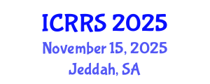 International Conference on Religion and Religious Studies (ICRRS) November 15, 2025 - Jeddah, Saudi Arabia