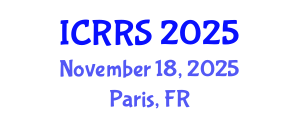 International Conference on Religion and Religious Studies (ICRRS) November 18, 2025 - Paris, France