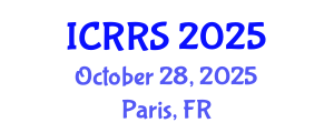 International Conference on Religion and Religious Studies (ICRRS) October 28, 2025 - Paris, France