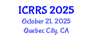 International Conference on Religion and Religious Studies (ICRRS) October 21, 2025 - Quebec City, Canada