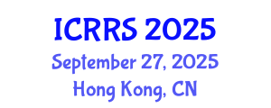 International Conference on Religion and Religious Studies (ICRRS) September 27, 2025 - Hong Kong, China