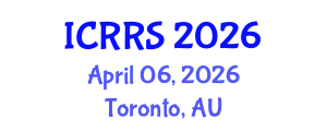 International Conference on Religion and Religious Studies (ICRRS) April 06, 2026 - Toronto, Australia International Conference on Religion and Religious Studies (ICRRS) April 06, 2026 - Toronto, Australia