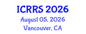 International Conference on Religion and Religious Studies (ICRRS) August 05, 2026 - Vancouver, Canada International Conference on Religion and Religious Studies (ICRRS) August 05, 2026 - Vancouver, Canada