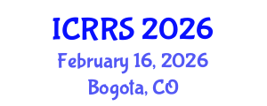 International Conference on Religion and Religious Studies (ICRRS) February 16, 2026 - Bogota, Colombia International Conference on Religion and Religious Studies (ICRRS) February 16, 2026 - Bogota, Colombia