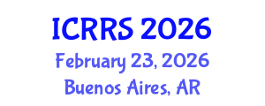 International Conference on Religion and Religious Studies (ICRRS) February 23, 2026 - Buenos Aires, Argentina International Conference on Religion and Religious Studies (ICRRS) February 23, 2026 - Buenos Aires, Argentina