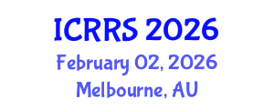 International Conference on Religion and Religious Studies (ICRRS) February 02, 2026 - Melbourne, Australia International Conference on Religion and Religious Studies (ICRRS) February 02, 2026 - Melbourne, Australia