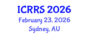 International Conference on Religion and Religious Studies (ICRRS) February 23, 2026 - Sydney, Australia International Conference on Religion and Religious Studies (ICRRS) February 23, 2026 - Sydney, Australia