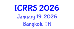 International Conference on Religion and Religious Studies (ICRRS) January 19, 2026 - Bangkok, Thailand