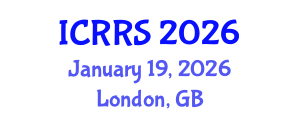 International Conference on Religion and Religious Studies (ICRRS) January 19, 2026 - London, United Kingdom International Conference on Religion and Religious Studies (ICRRS) January 19, 2026 - London, United Kingdom