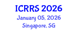 International Conference on Religion and Religious Studies (ICRRS) January 05, 2026 - Singapore, Singapore International Conference on Religion and Religious Studies (ICRRS) January 05, 2026 - Singapore, Singapore