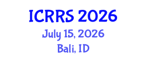 International Conference on Religion and Religious Studies (ICRRS) July 15, 2026 - Bali, Indonesia International Conference on Religion and Religious Studies (ICRRS) July 15, 2026 - Bali, Indonesia