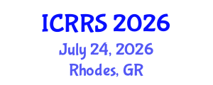 International Conference on Religion and Religious Studies (ICRRS) July 24, 2026 - Rhodes, Greece International Conference on Religion and Religious Studies (ICRRS) July 24, 2026 - Rhodes, Greece