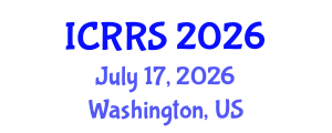International Conference on Religion and Religious Studies (ICRRS) July 17, 2026 - Washington, United States International Conference on Religion and Religious Studies (ICRRS) July 17, 2026 - Washington, United States