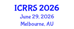 International Conference on Religion and Religious Studies (ICRRS) June 29, 2026 - Melbourne, Australia International Conference on Religion and Religious Studies (ICRRS) June 29, 2026 - Melbourne, Australia