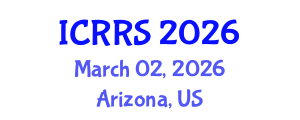 International Conference on Religion and Religious Studies (ICRRS) March 02, 2026 - Arizona, United States International Conference on Religion and Religious Studies (ICRRS) March 02, 2026 - Arizona, United States