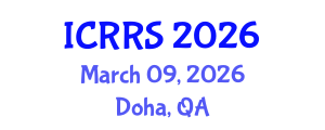 International Conference on Religion and Religious Studies (ICRRS) March 09, 2026 - Doha, Qatar International Conference on Religion and Religious Studies (ICRRS) March 09, 2026 - Doha, Qatar